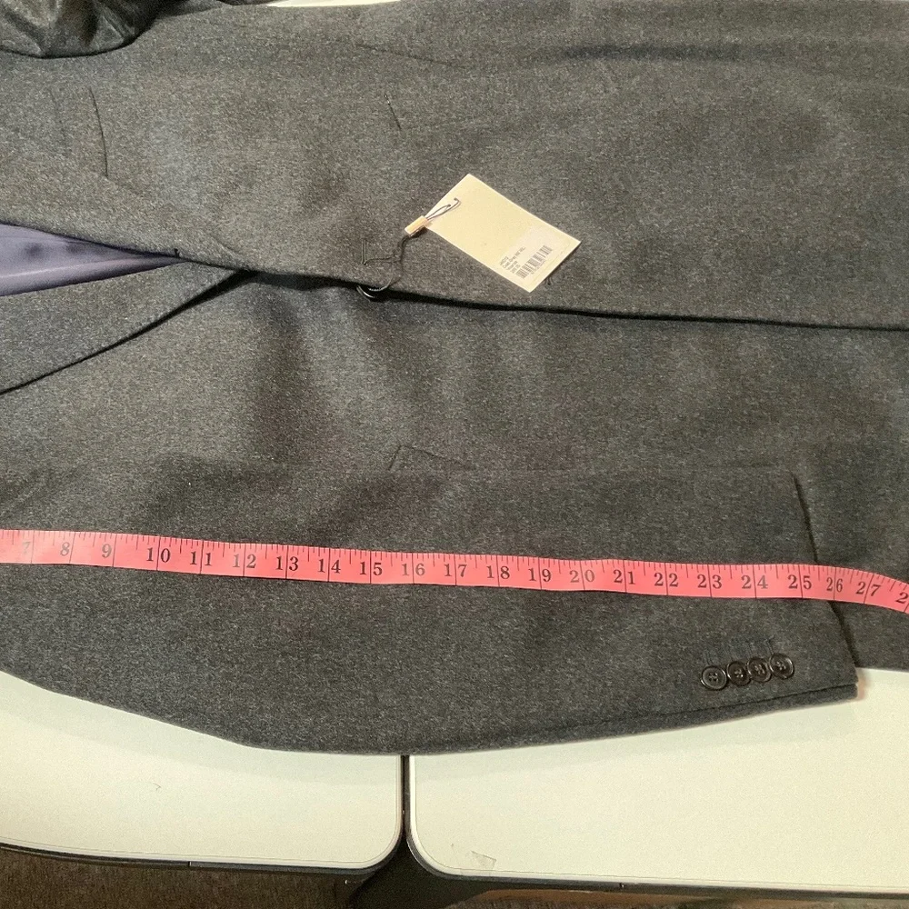 Suit Supply Men’s Vincenza Jacket Blazer Sports Coat - Gray - NWT - Size 40L - Picture 5 of 9